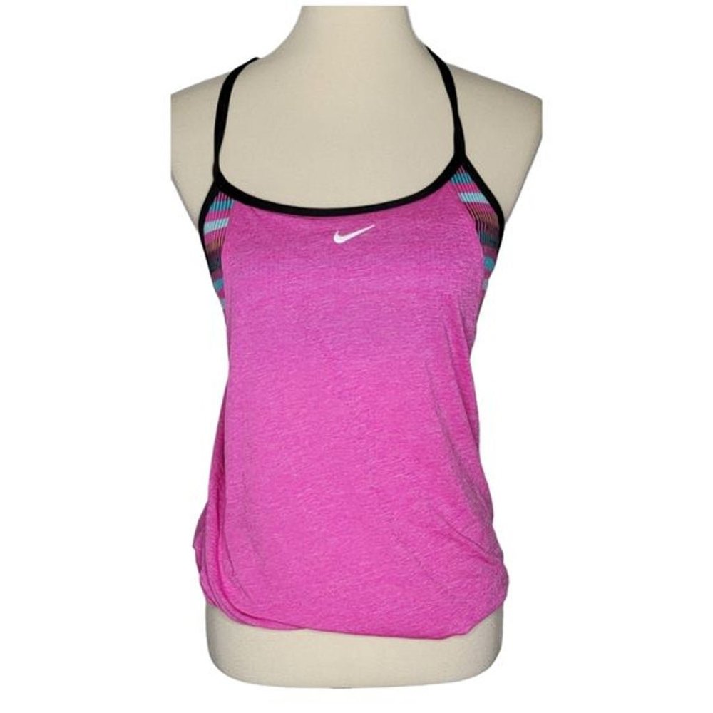 Nike pink 2 in 1 tankini medium